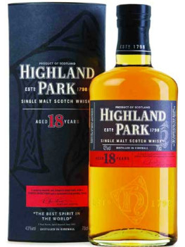 Highland Park 18 Years Single Malt – 700ml