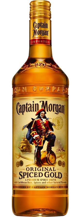 Captain Morgan Spiced Gold Rum – 1000ml