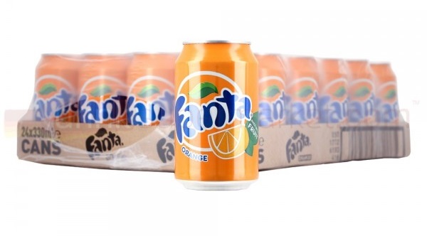Fanta Orange – 330ml x 24 cans