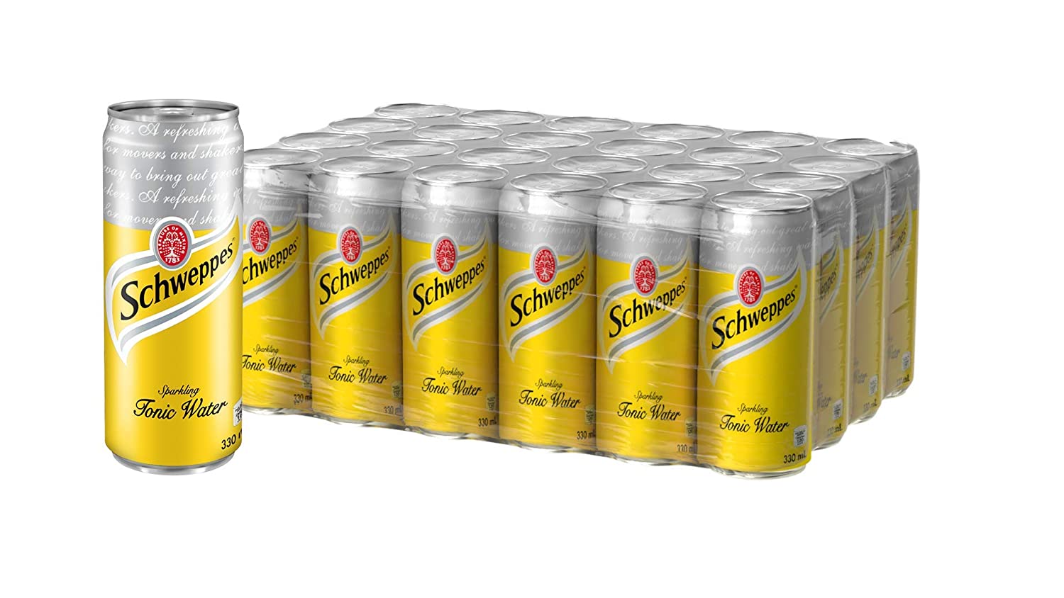 Schwep Tonic Water – 330ml x 24 cans