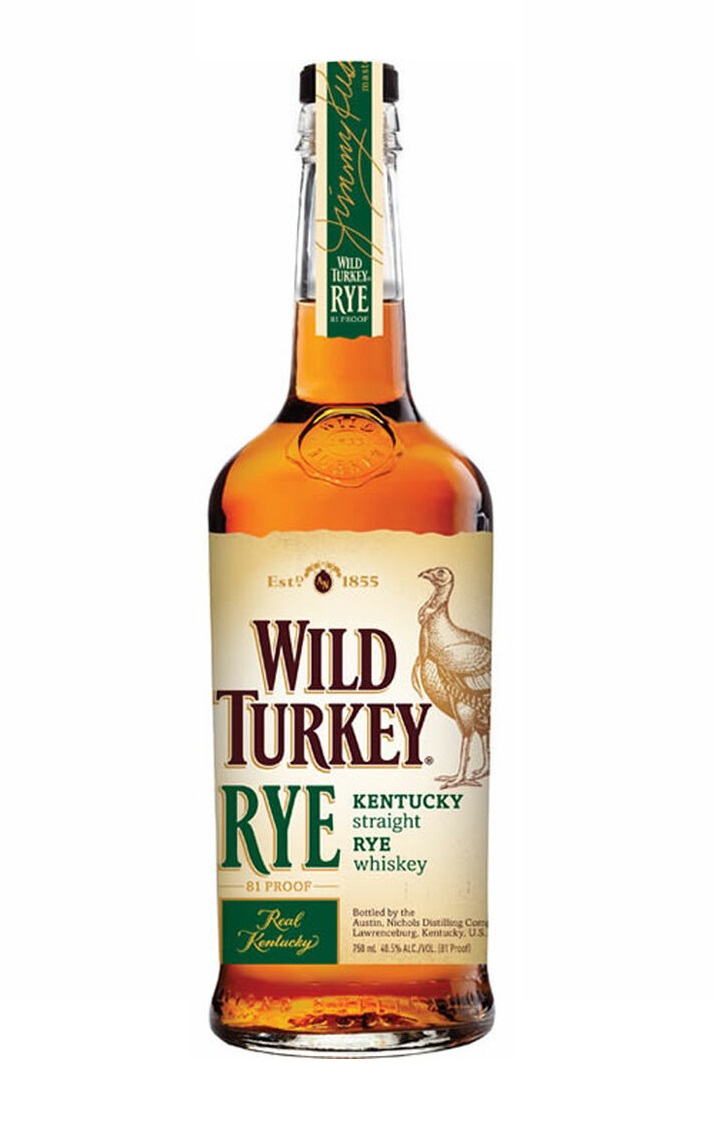 Wild Turkey straight RYE Whisky