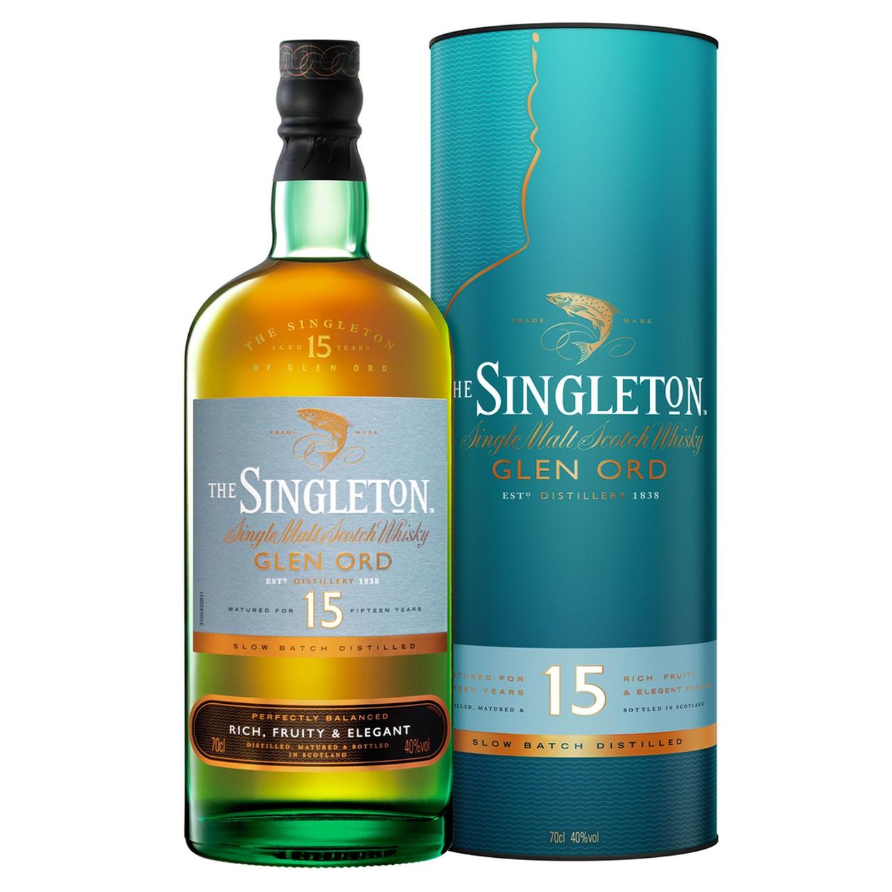 Singleton Glen Ord 15 Years Single Malt Whisky 700ml