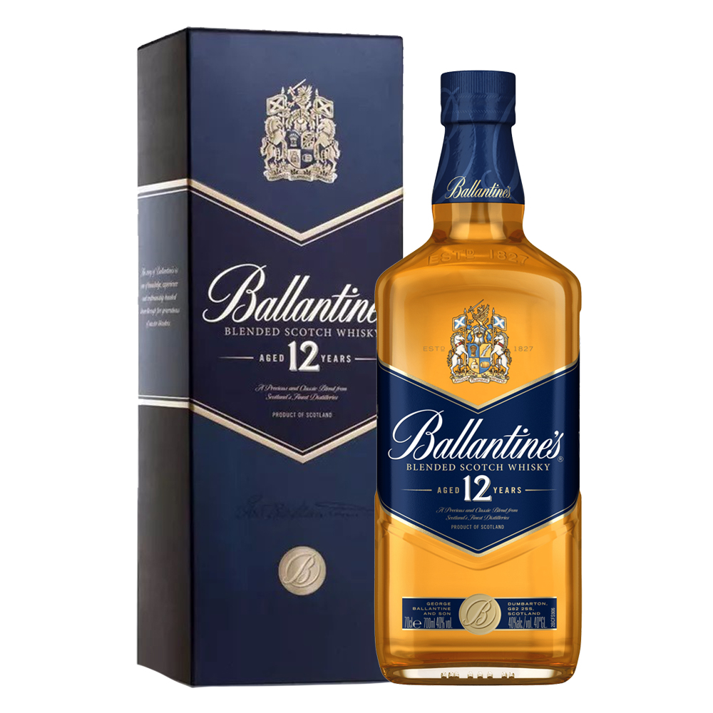 Ballantine’s Blended 12 Years Whisky – 700ml