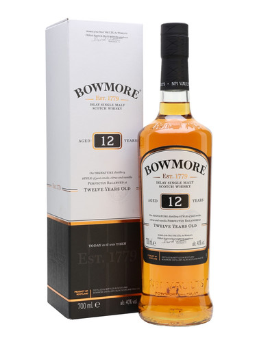 Bowmore 12 Years Single Malt Scotch Whisky – 700ml