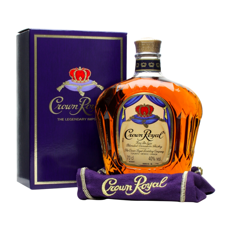 Crown Royal Canadian Blended Whisky – 750ml