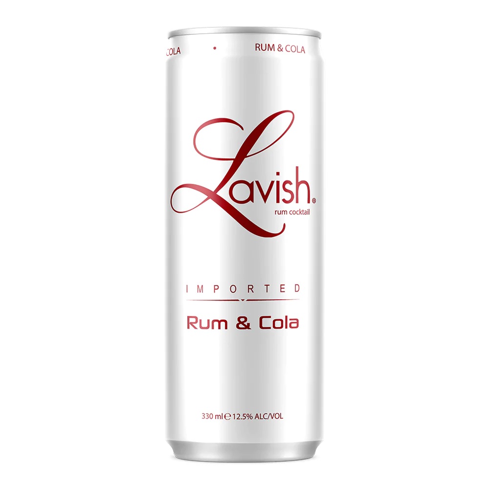 Lavish Rum & Cola Mix – 330ml