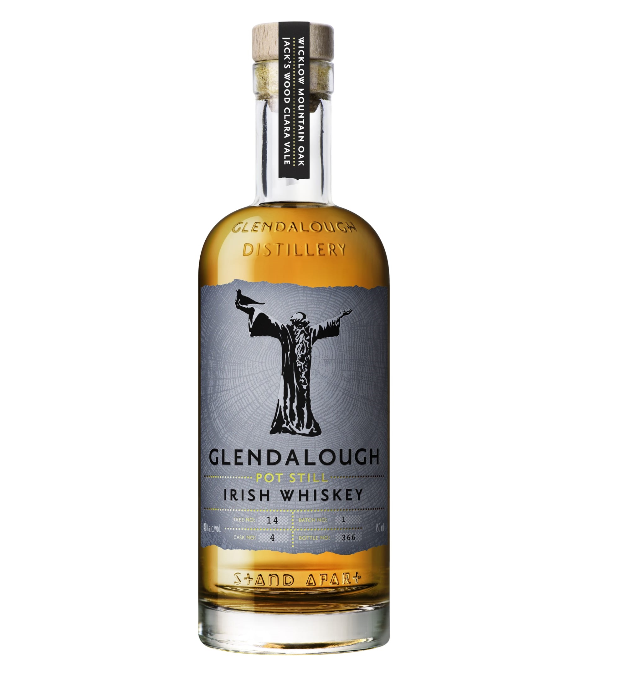 Glendalough Pot Still Irish Oak Irish Whisky – 700ml