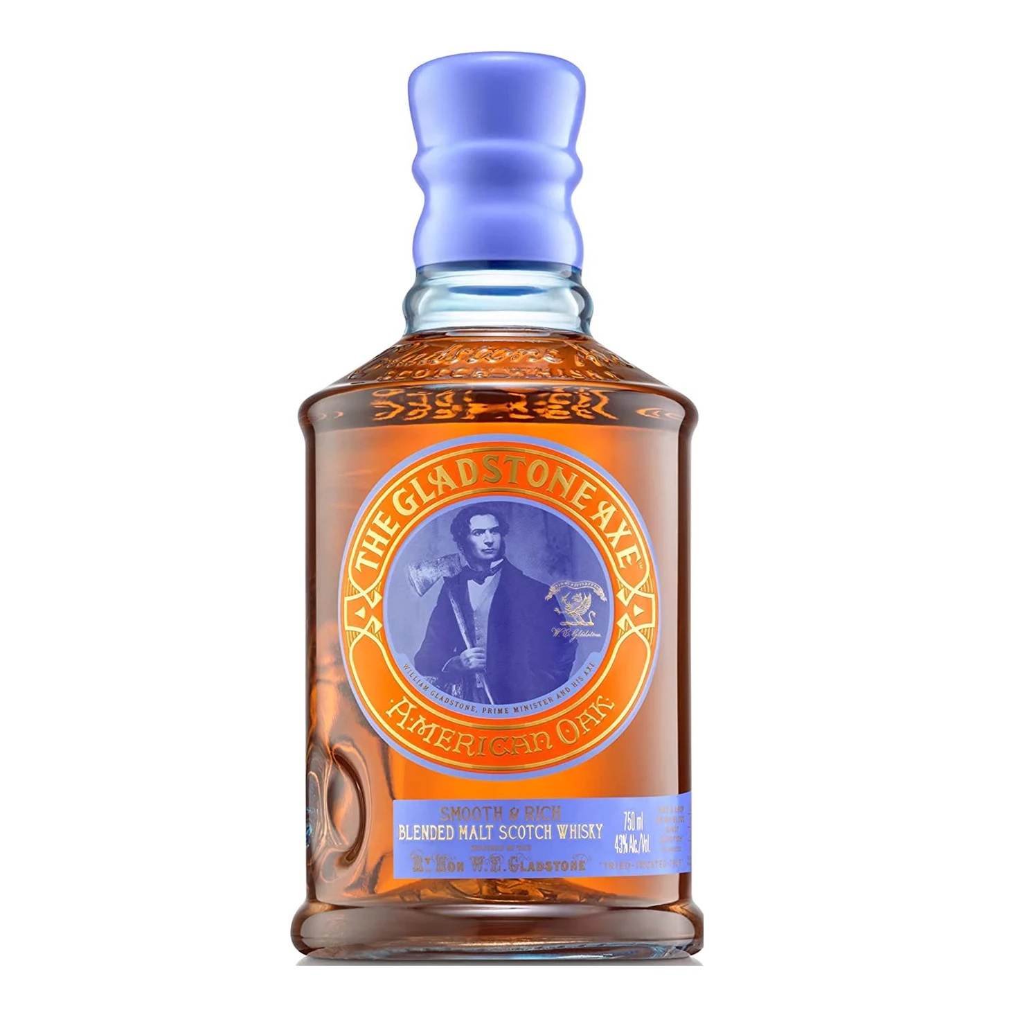 Gladstone Axe American Oak Blended Malt Whisky – 700ml