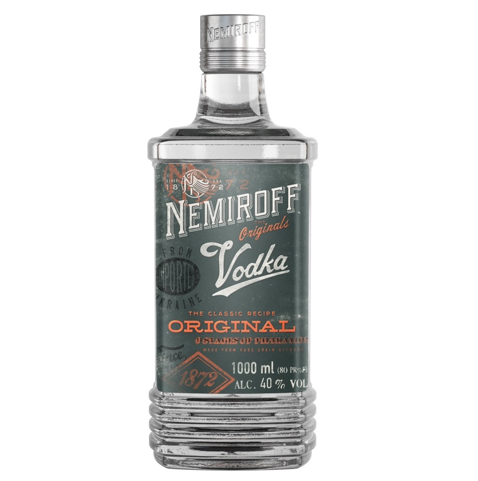 Nemiroff Original Vodka – 1000ml
