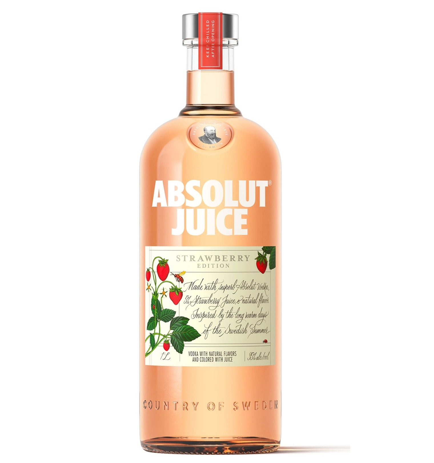 Absolut Juice Strawberry Edition Vodka – 750ml