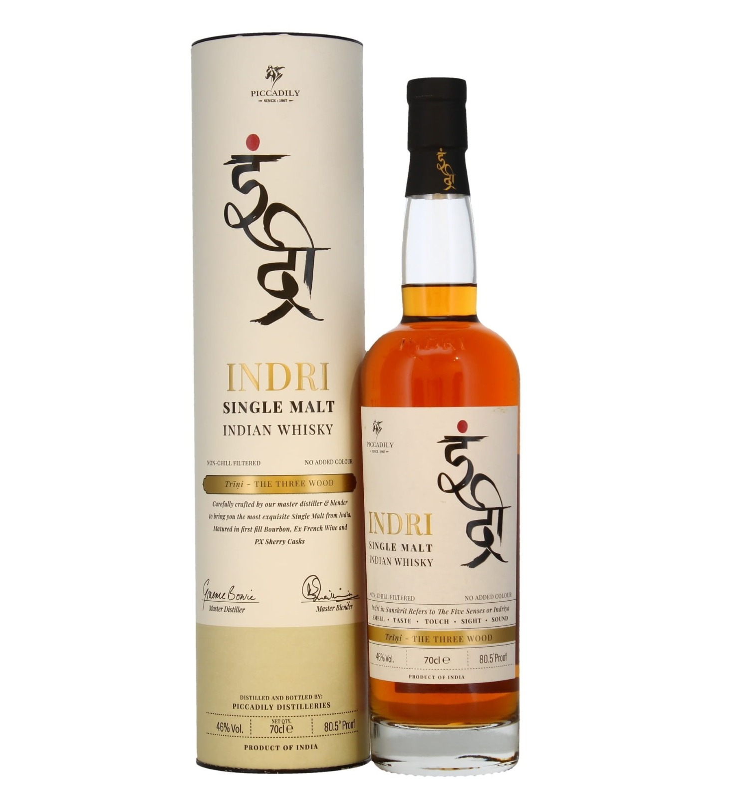Indri Indian Single Malt Whisky – 700ml