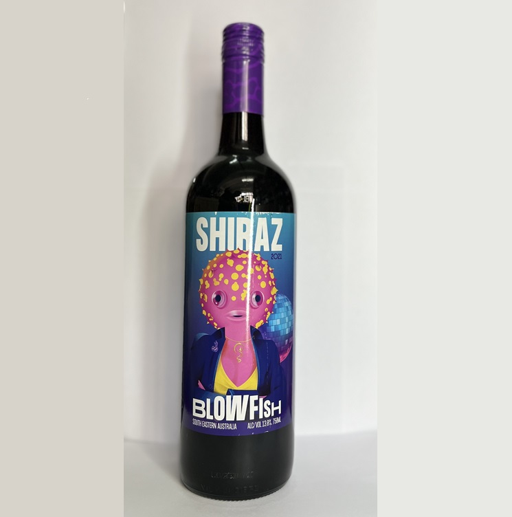 Blowfish Shiraz 2021 – 750ml