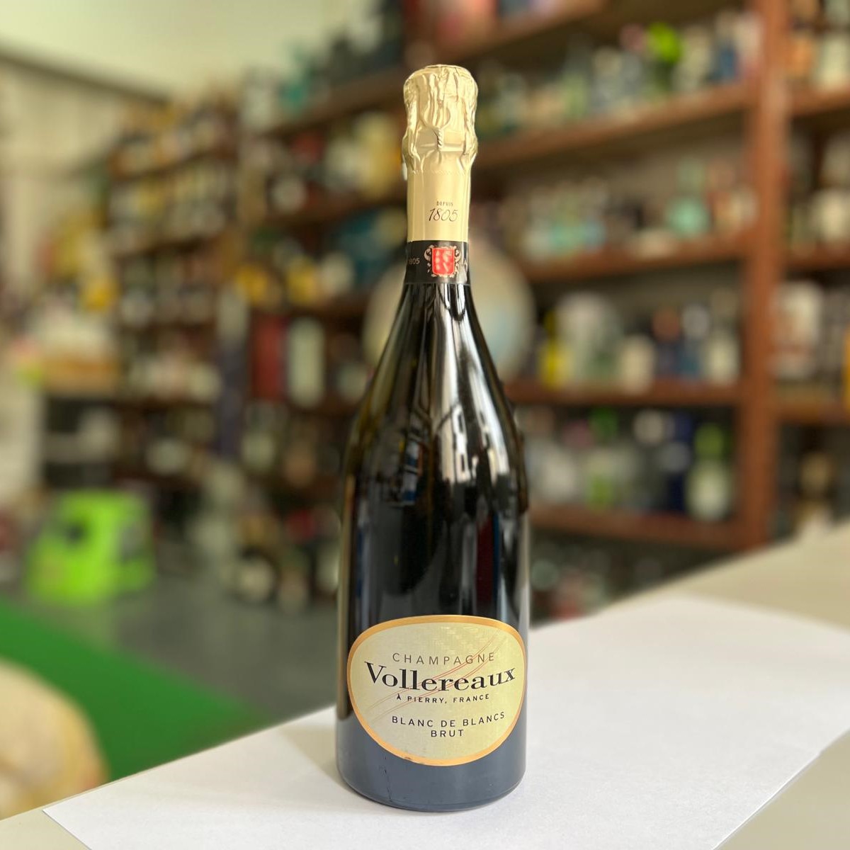 Vollereaux Blanc de Blanc Brut Champagne – 750ml